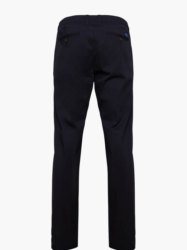 Chinos pants plain navy blue
