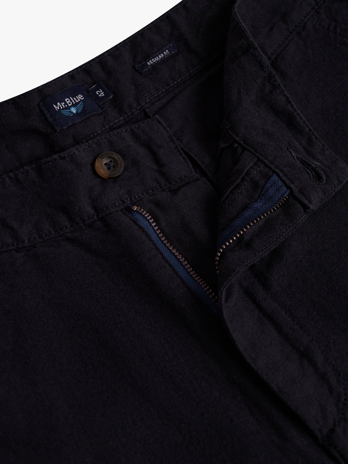 Calções Regular Fit Azuis Mr. Blue