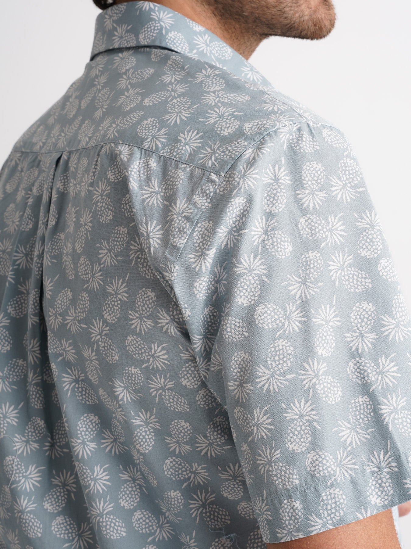 Camisa Regular Fit Popeline Azul Mr. Blue