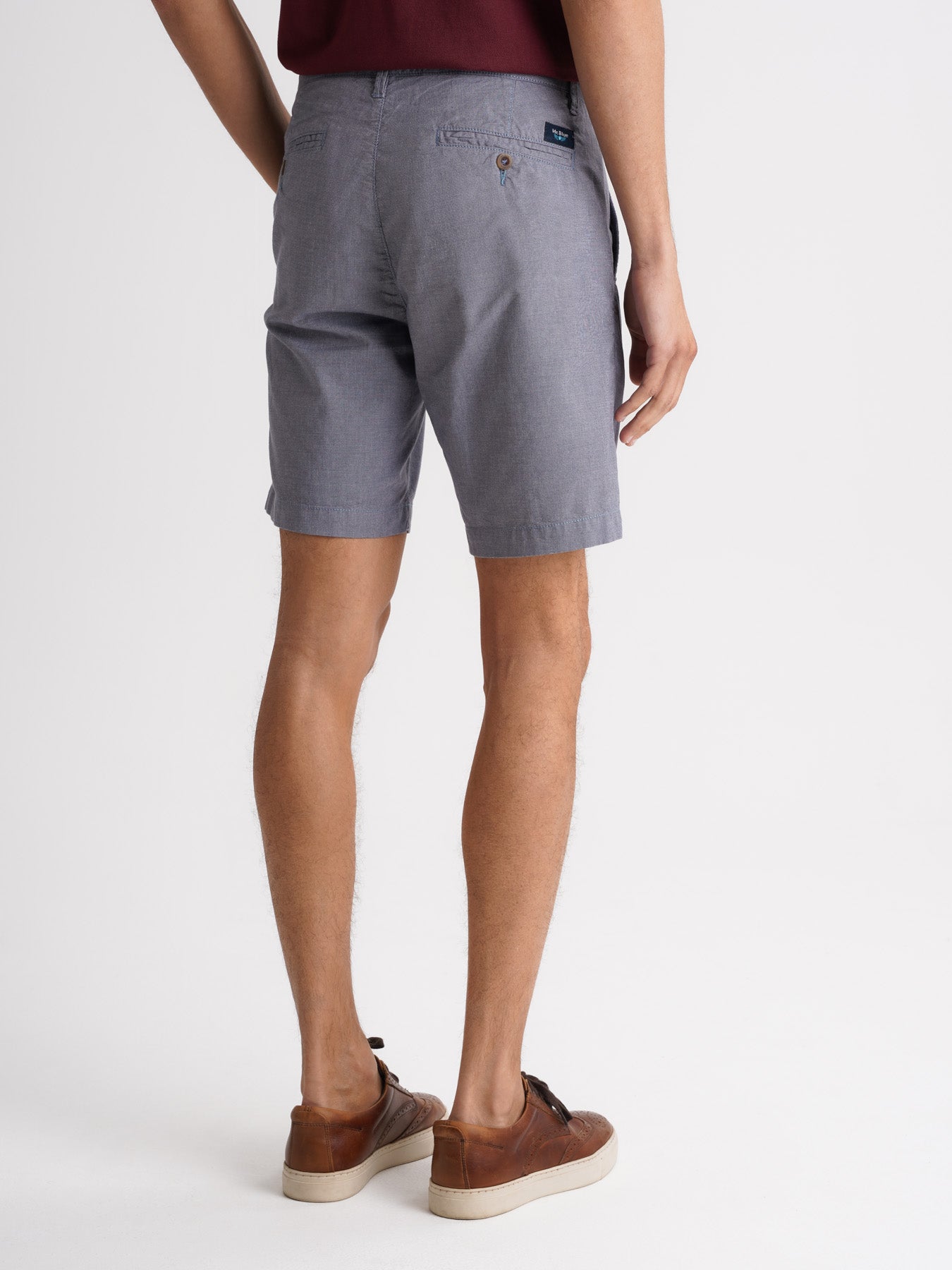 Calções Slim Fit Azuis Mr. Blue