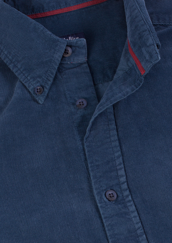 Camisa Regular Fit Azul Mr. Blue