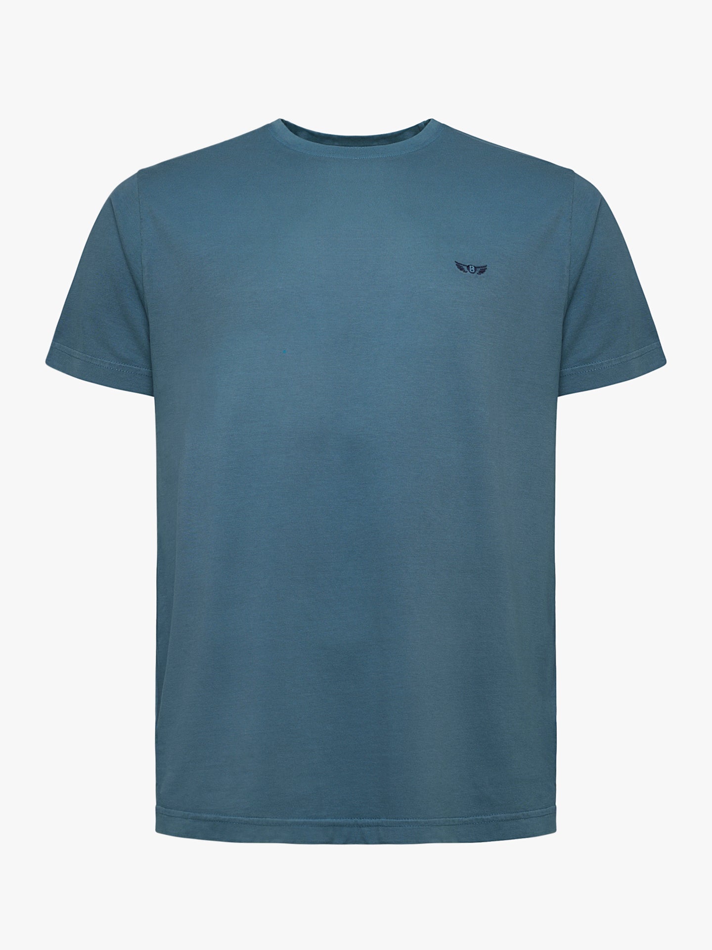 T-Shirt 100% Algodão Azul Mr. Blue