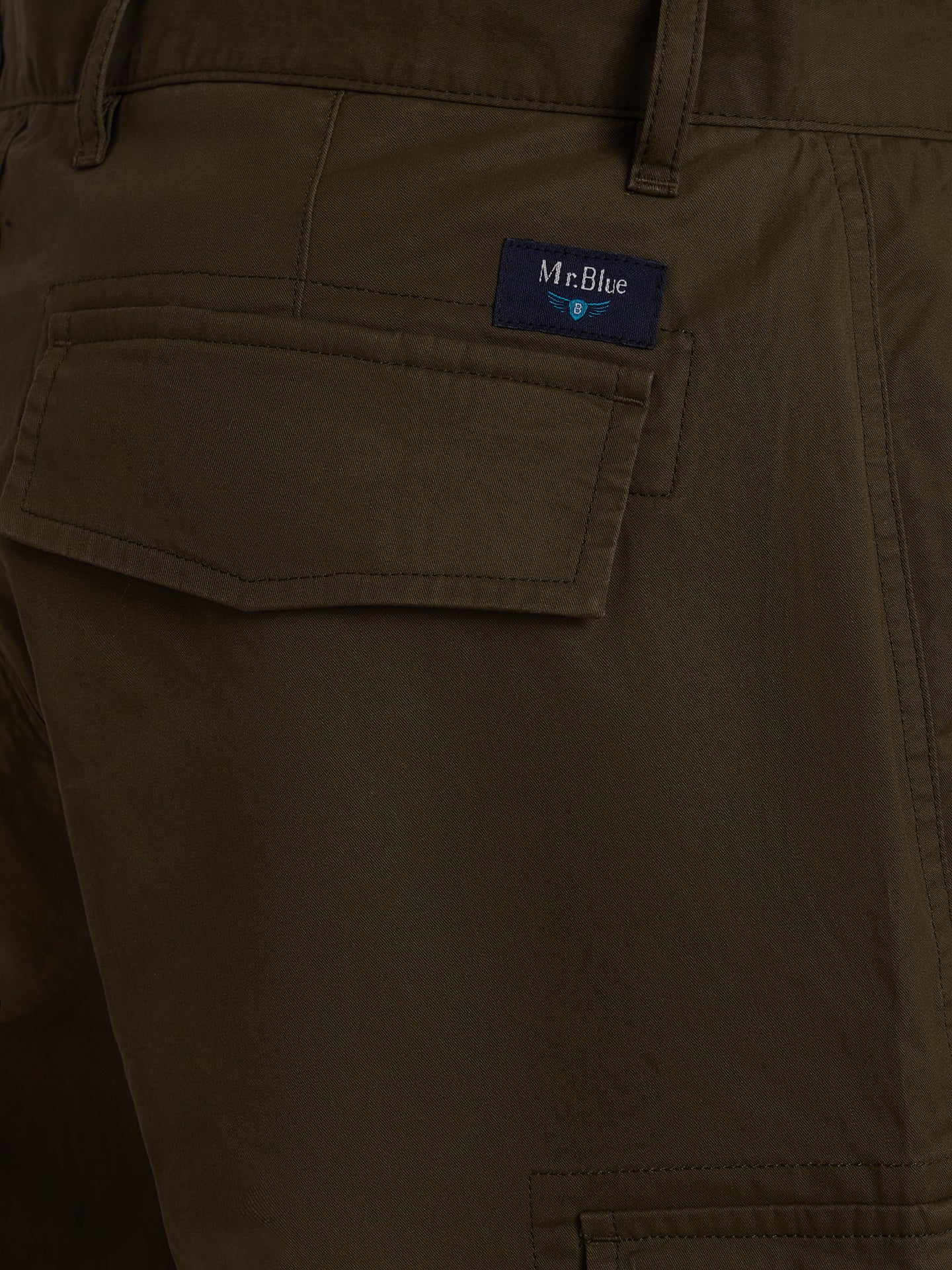 Calções Regular Fit Verdes Mr. Blue