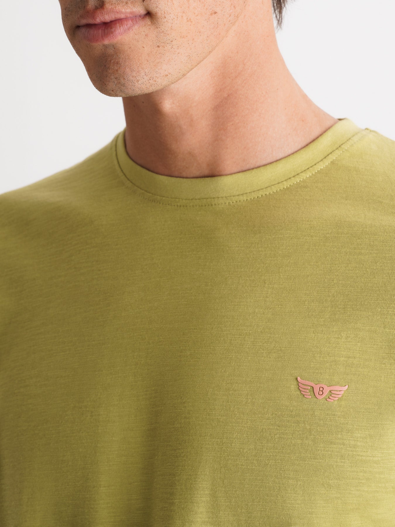 T-Shirt 100% Algodão Verde Mr. Blue