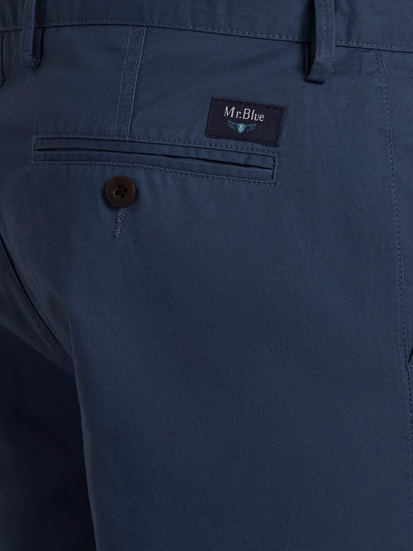 Calções Slim Fit Azuis Mr. Blue