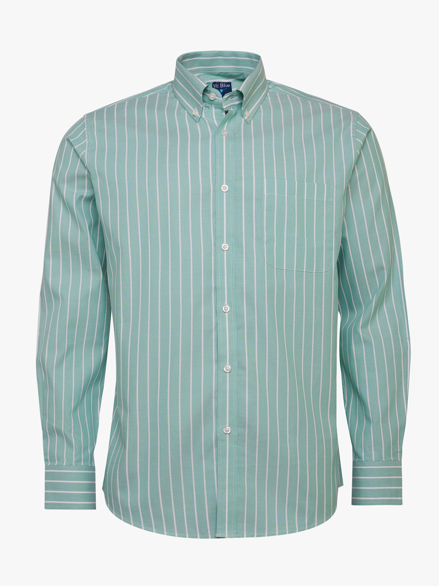 Camisa Regular Fit Oxford Verde Mr. Blue