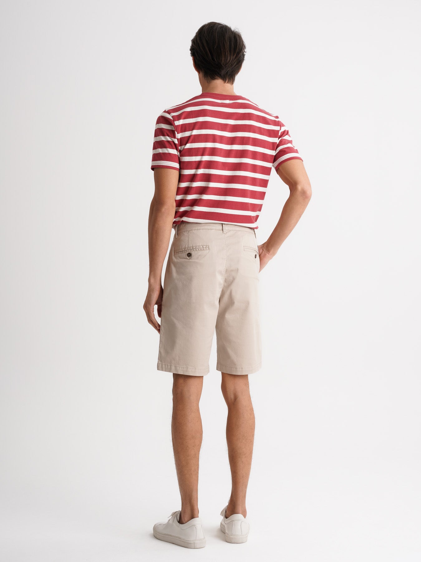 Calções Regular Fit Beges Mr. Blue