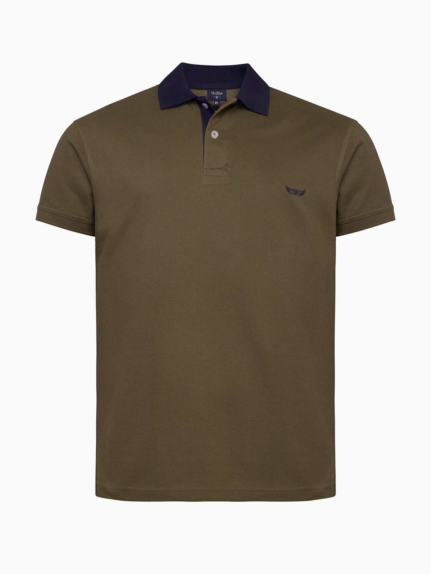 Polo Regular Fit Piquet Verde Mr. Blue