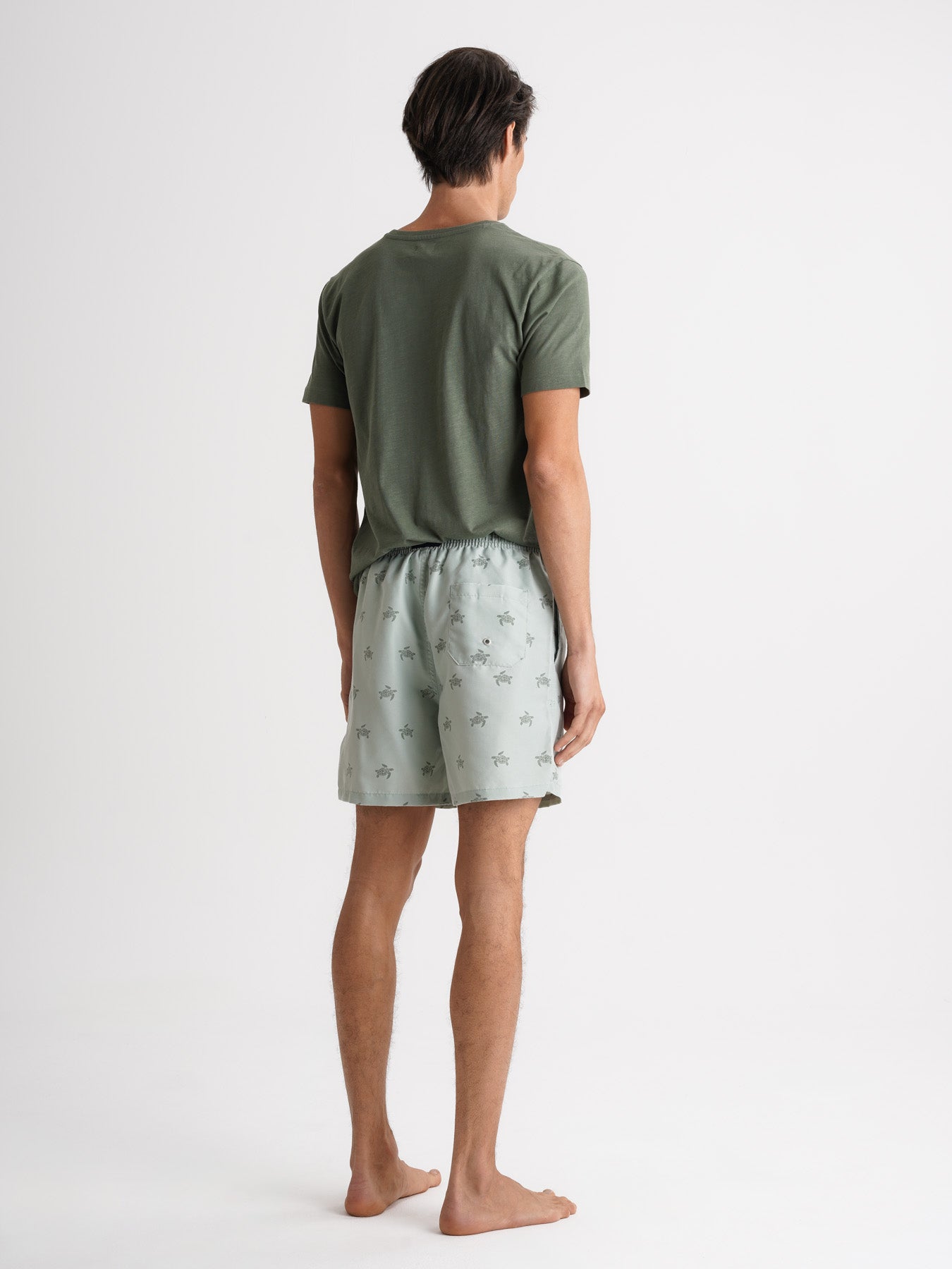 Fato de Banho Clássico Verde Mr. Blue