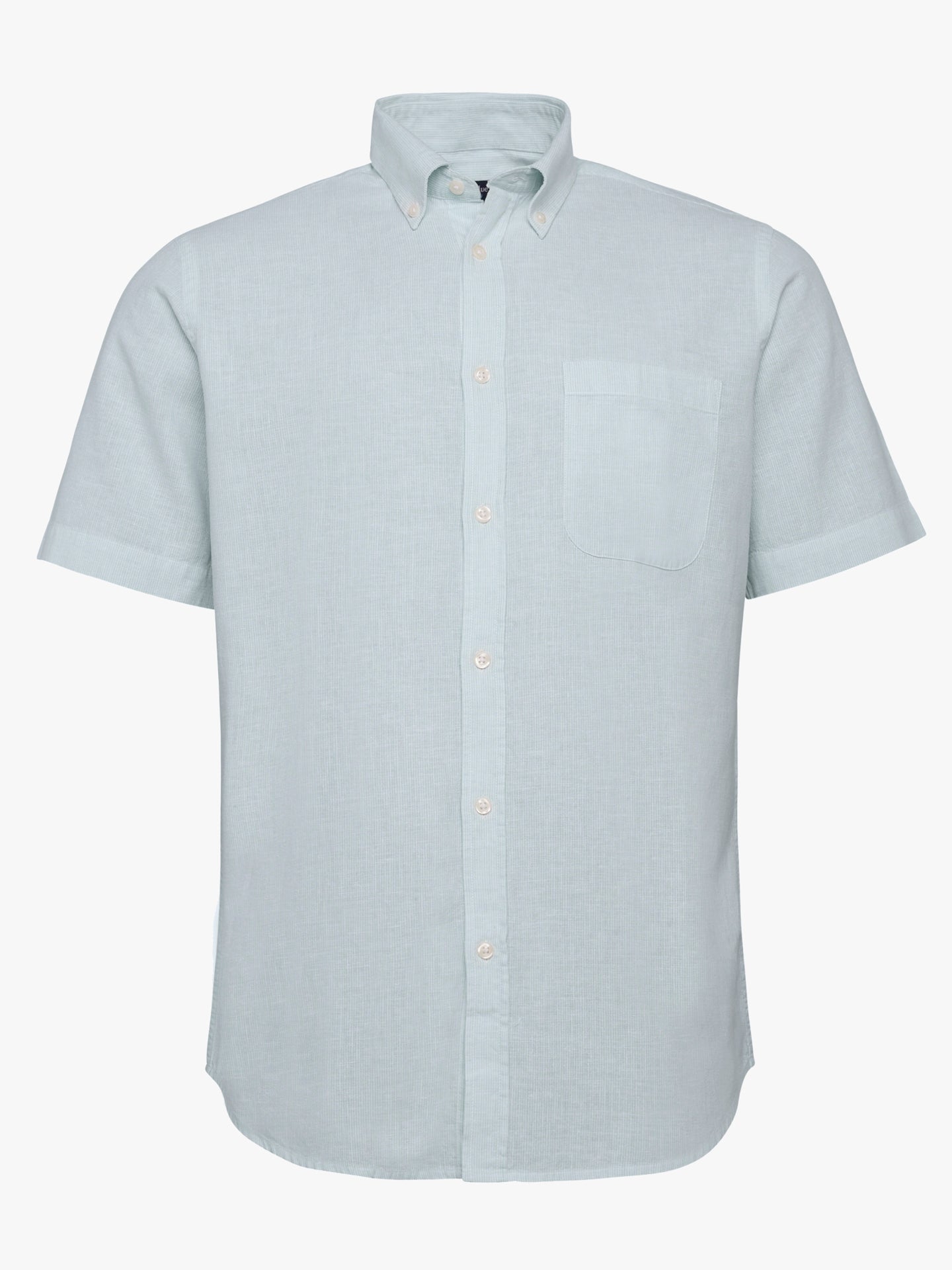 Camisa Regular Fit Linho Verde Mr. Blue