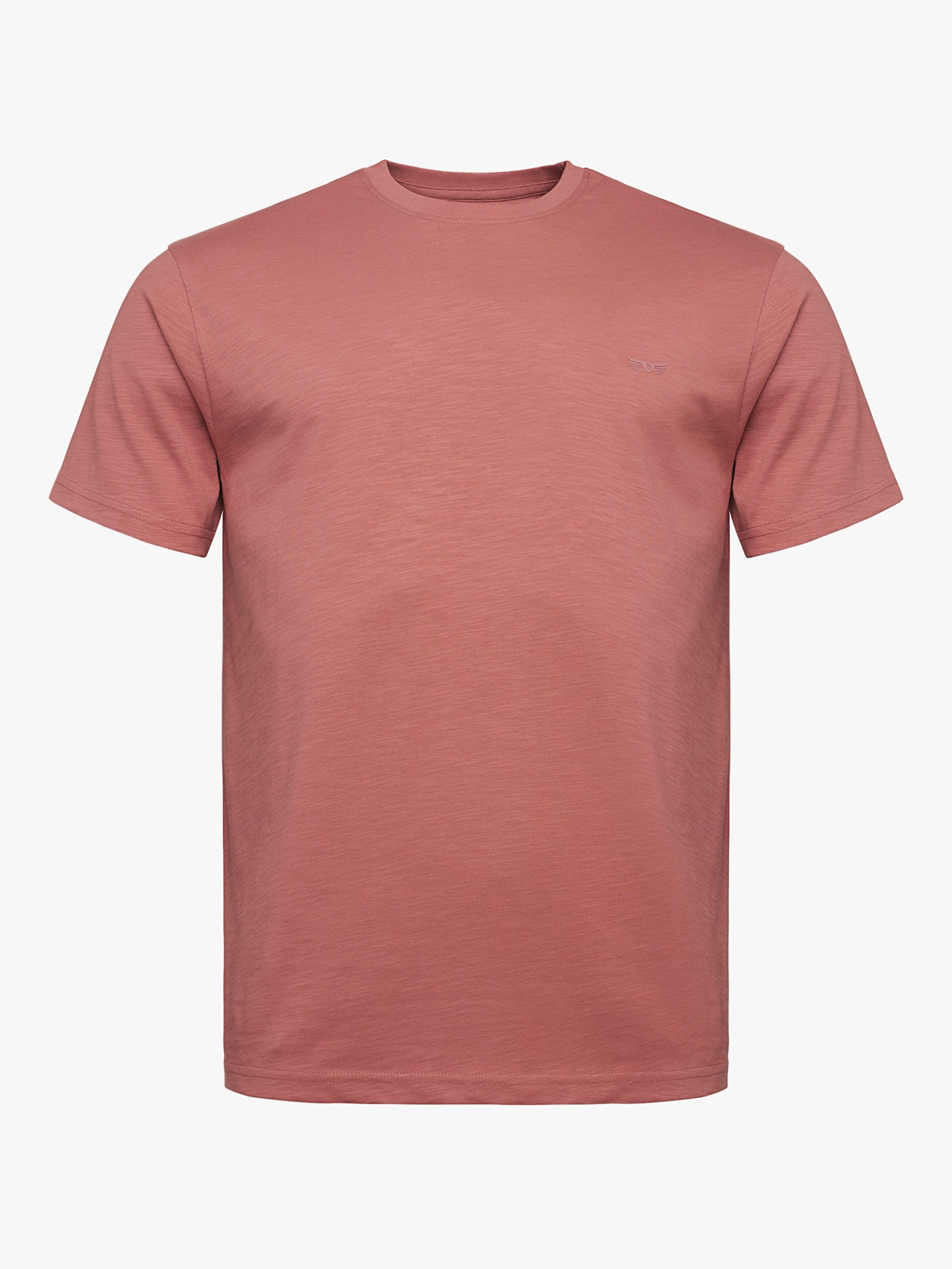 T-Shirt 100% Algodão Rosa Mr. Blue