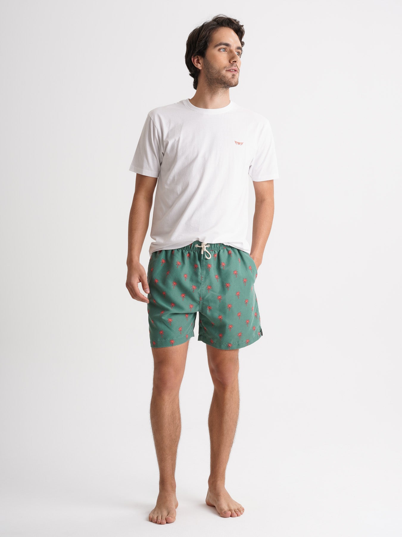 Fato de Banho Clássico Verde Mr. Blue