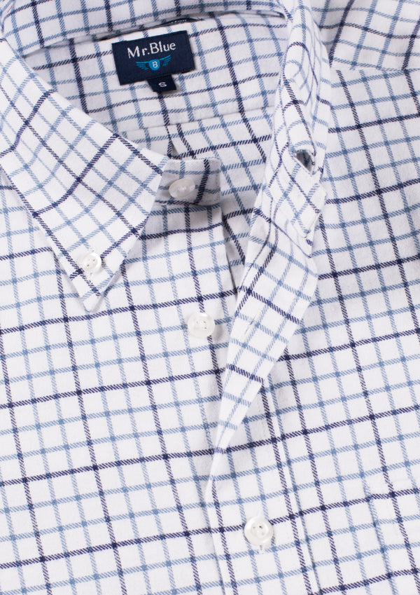 Camisa Regular Fit Beige Mr. Blue