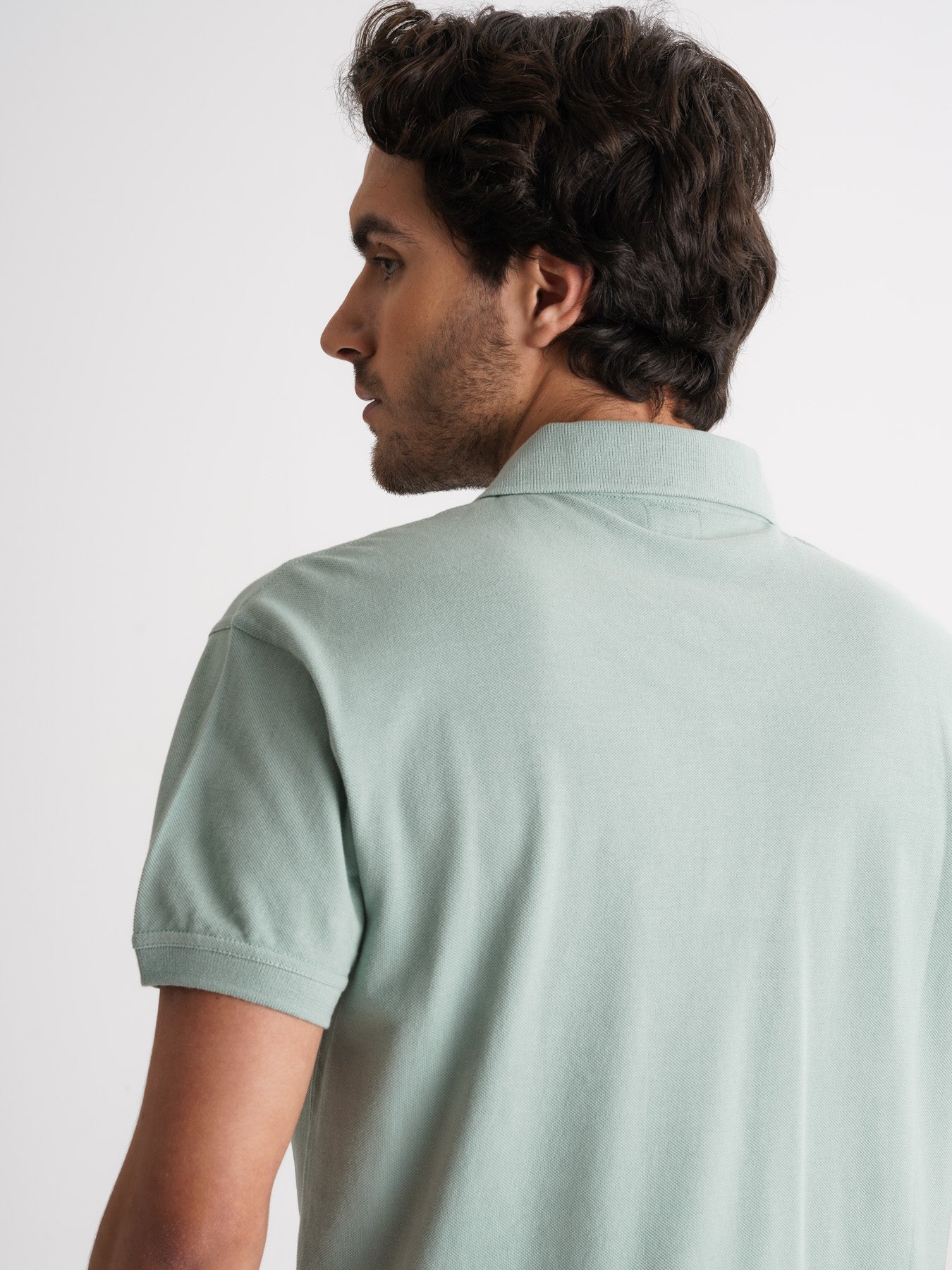 Polo Regular Fit Piquet Verde Mr. Blue