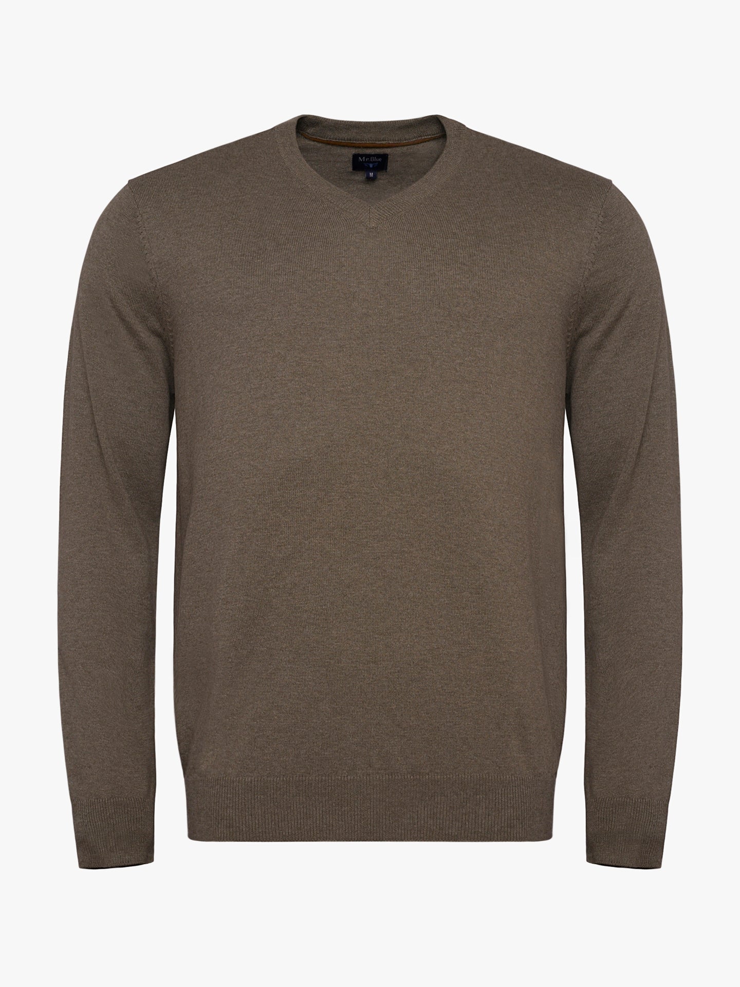 Pullover Caxemira Fino Verde Mr. Blue