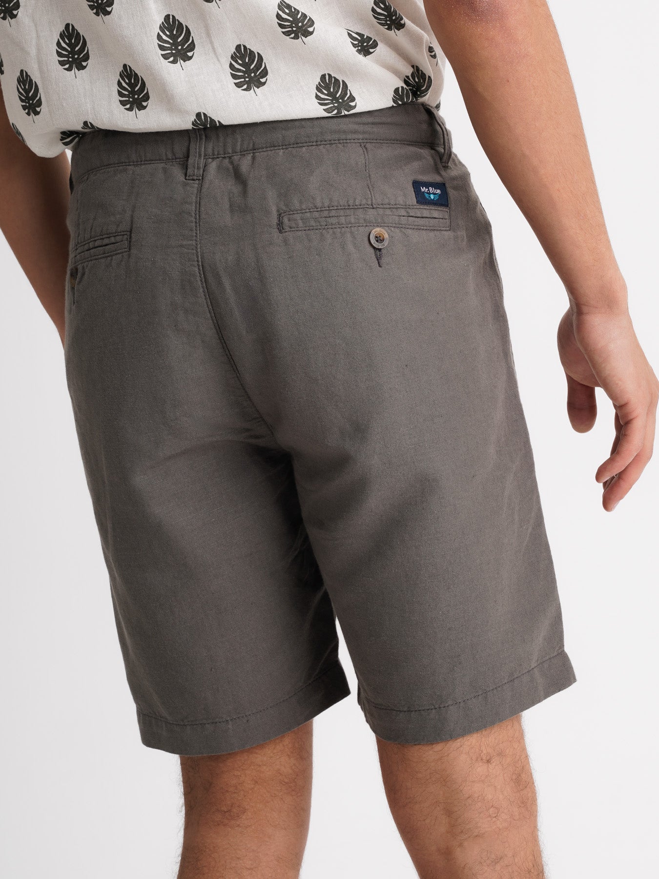 Calções Slim Fit Verdes Mr. Blue