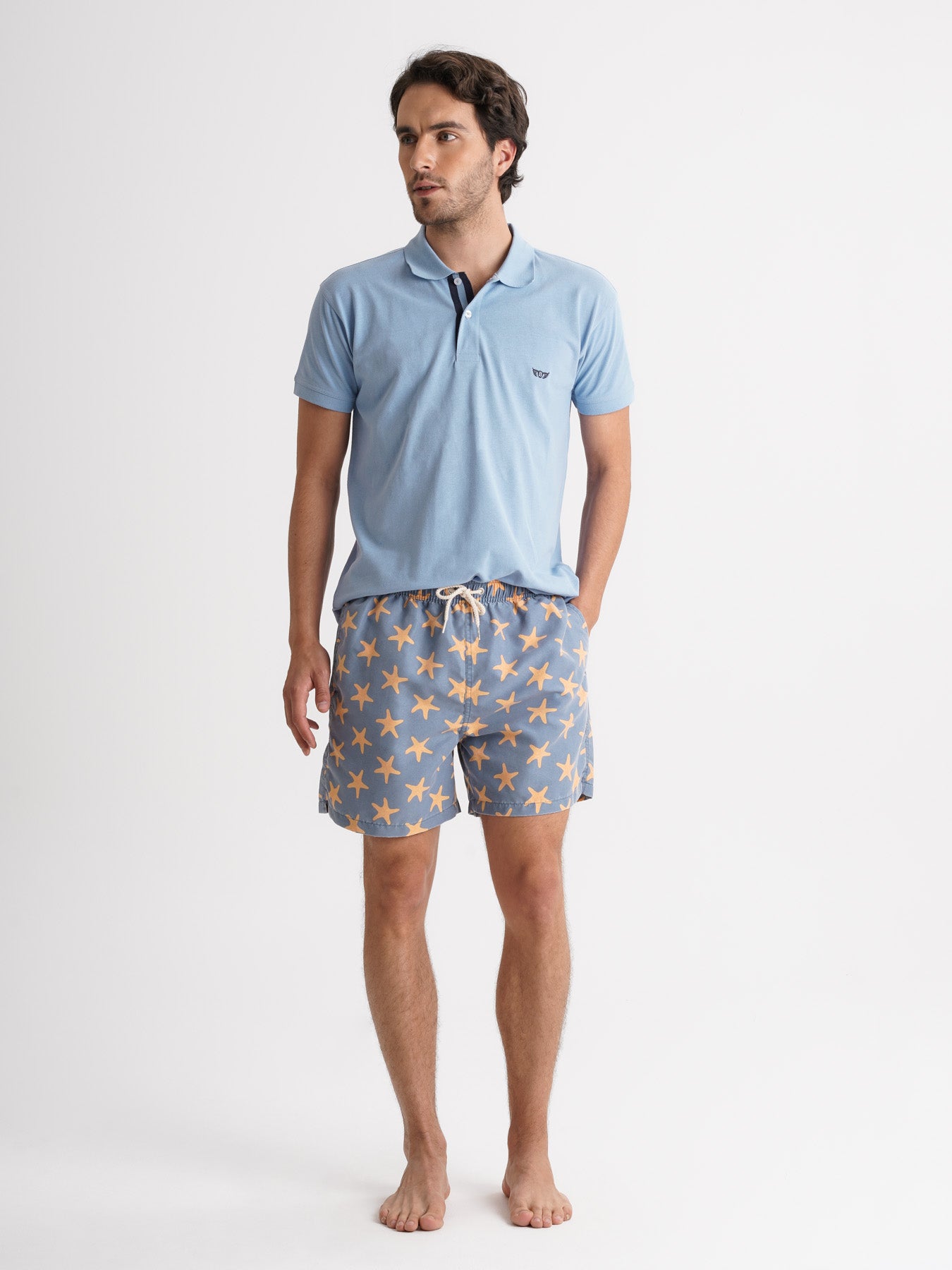 Fato de Banho Clássico Azul Mr. Blue