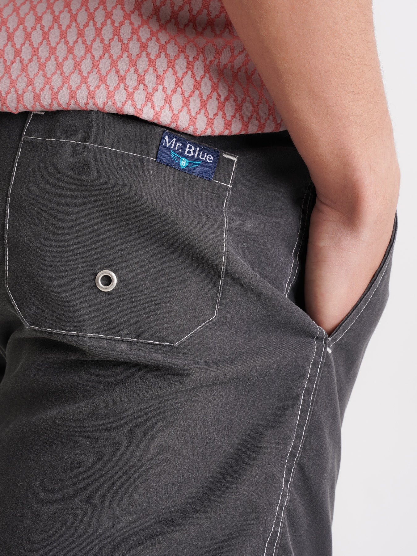 Fato de Banho Italiano Cinzento Mr. Blue