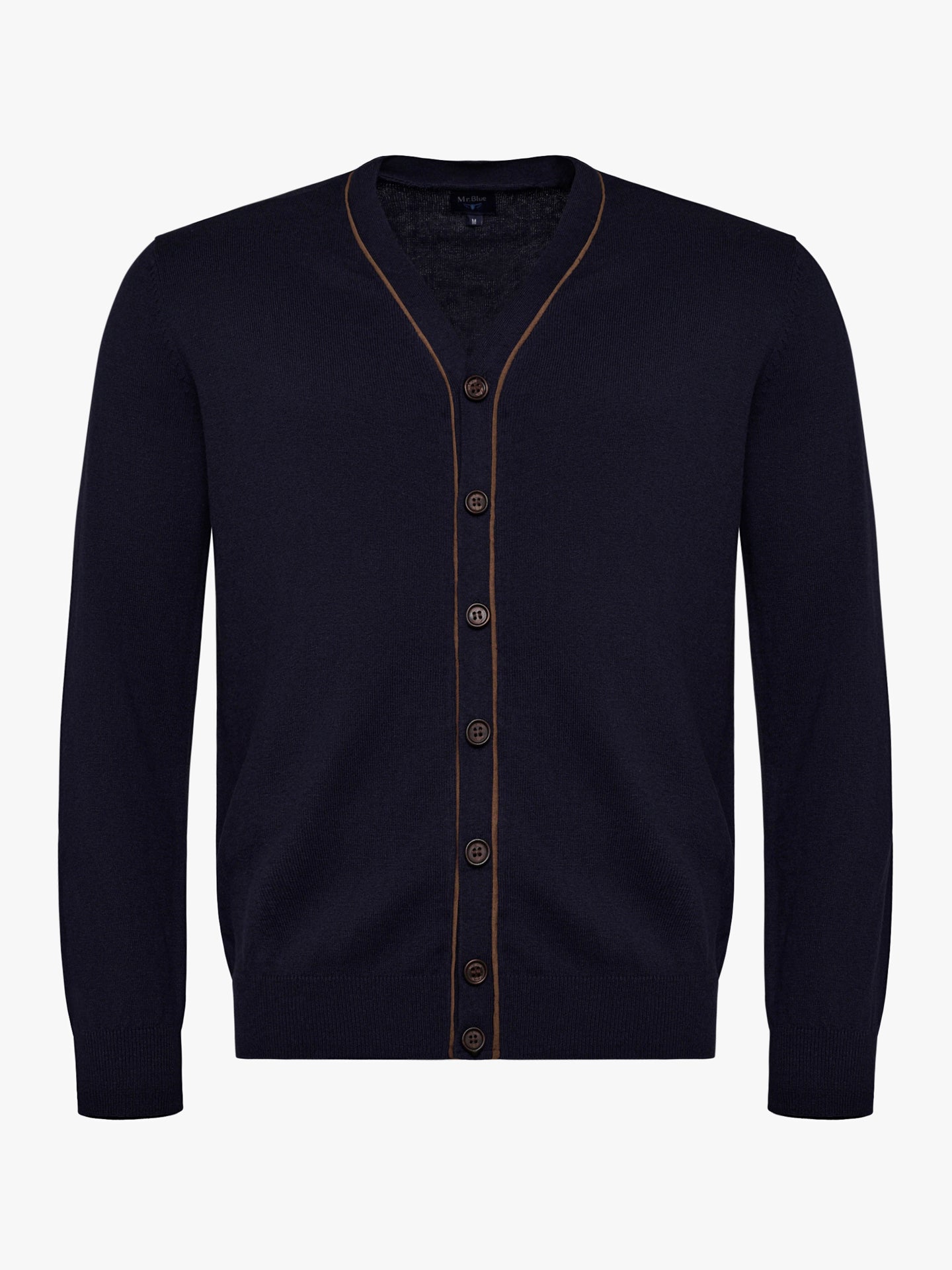 Pullover Caxemira Fino Azul Mr. Blue