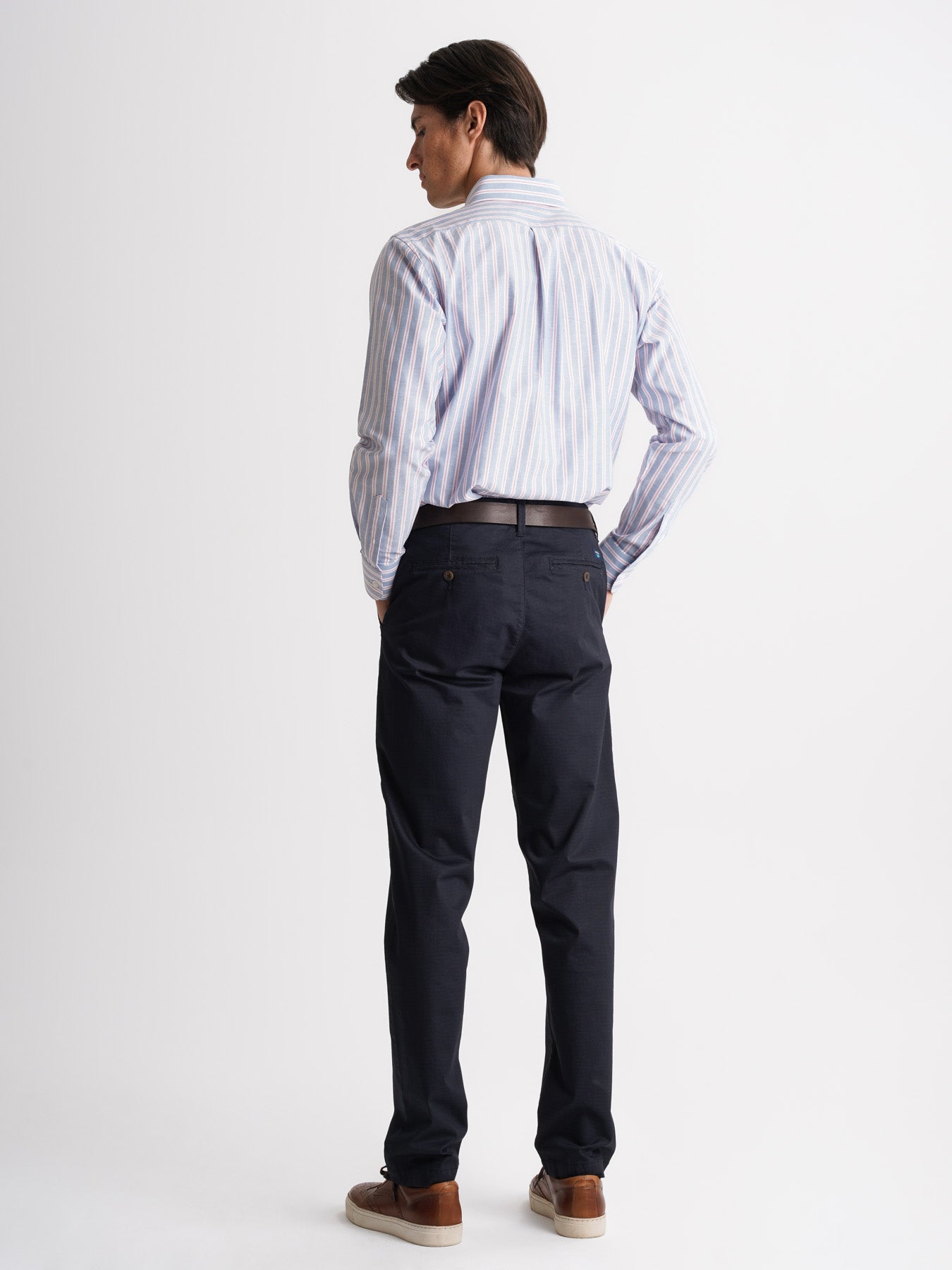 Camisa Regular Fit Oxford Azul Mr. Blue