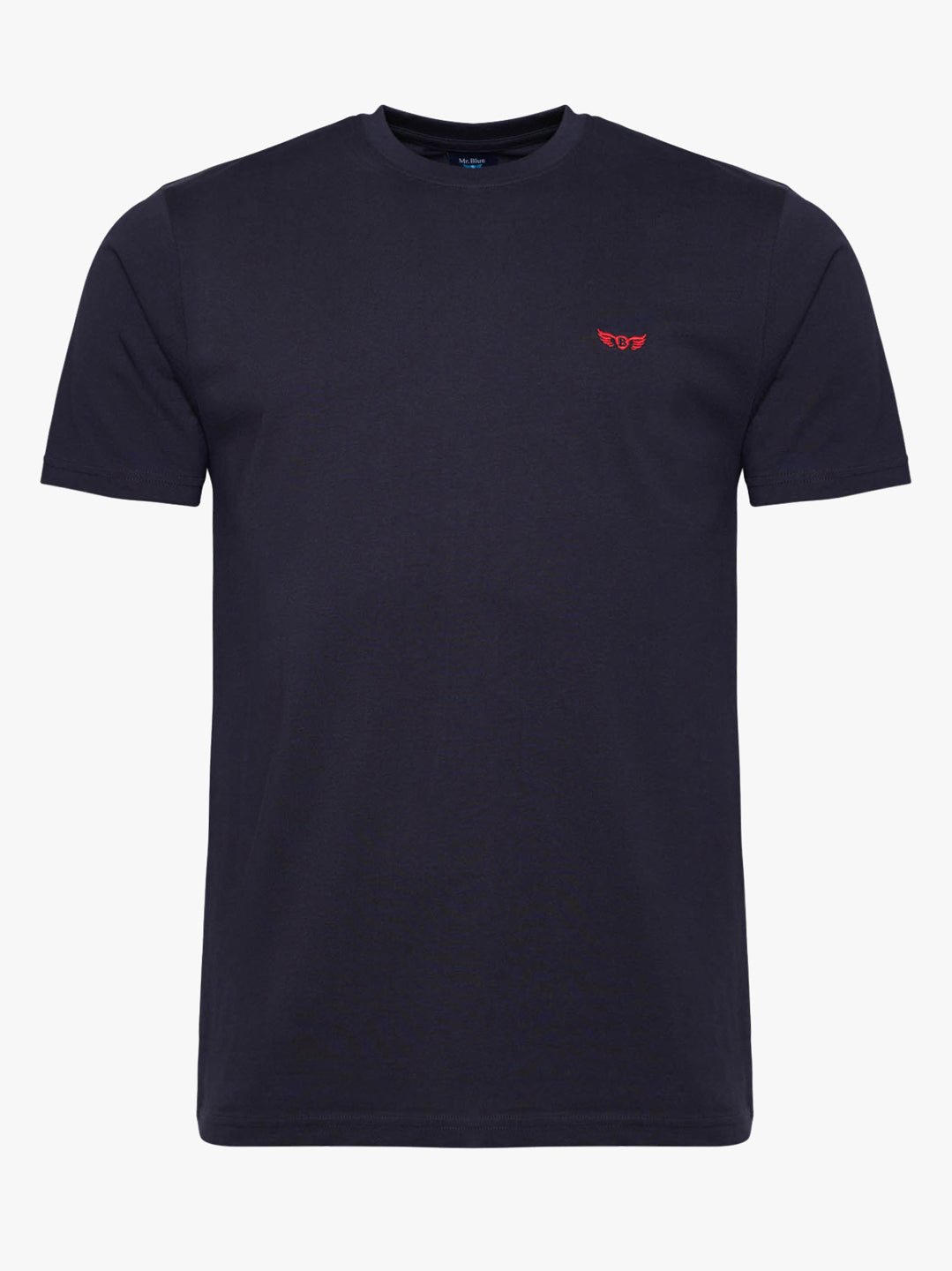 T-Shirt 100% Algodão Azul Mr. Blue