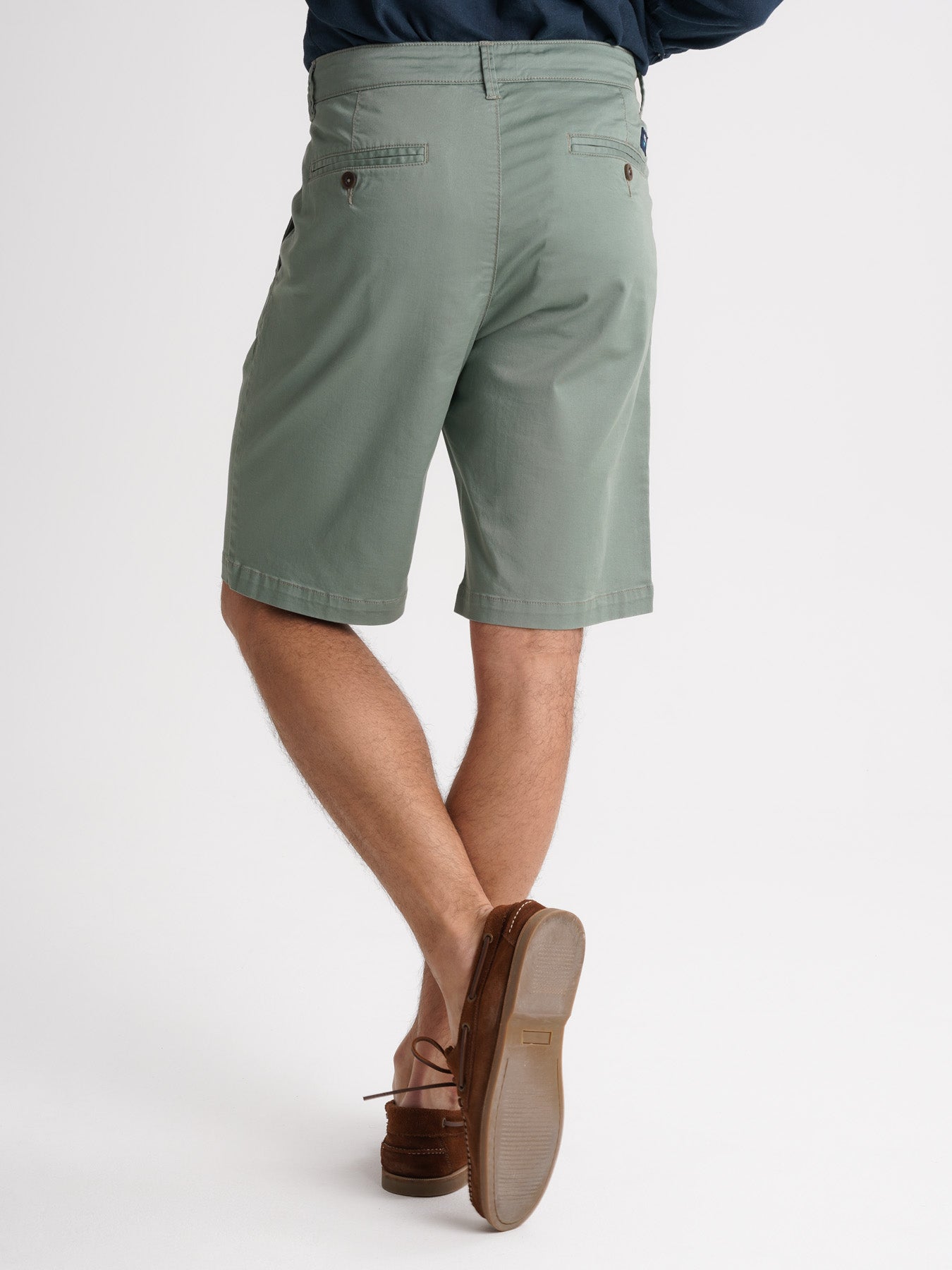 Calções Regular Fit Verdes Mr. Blue