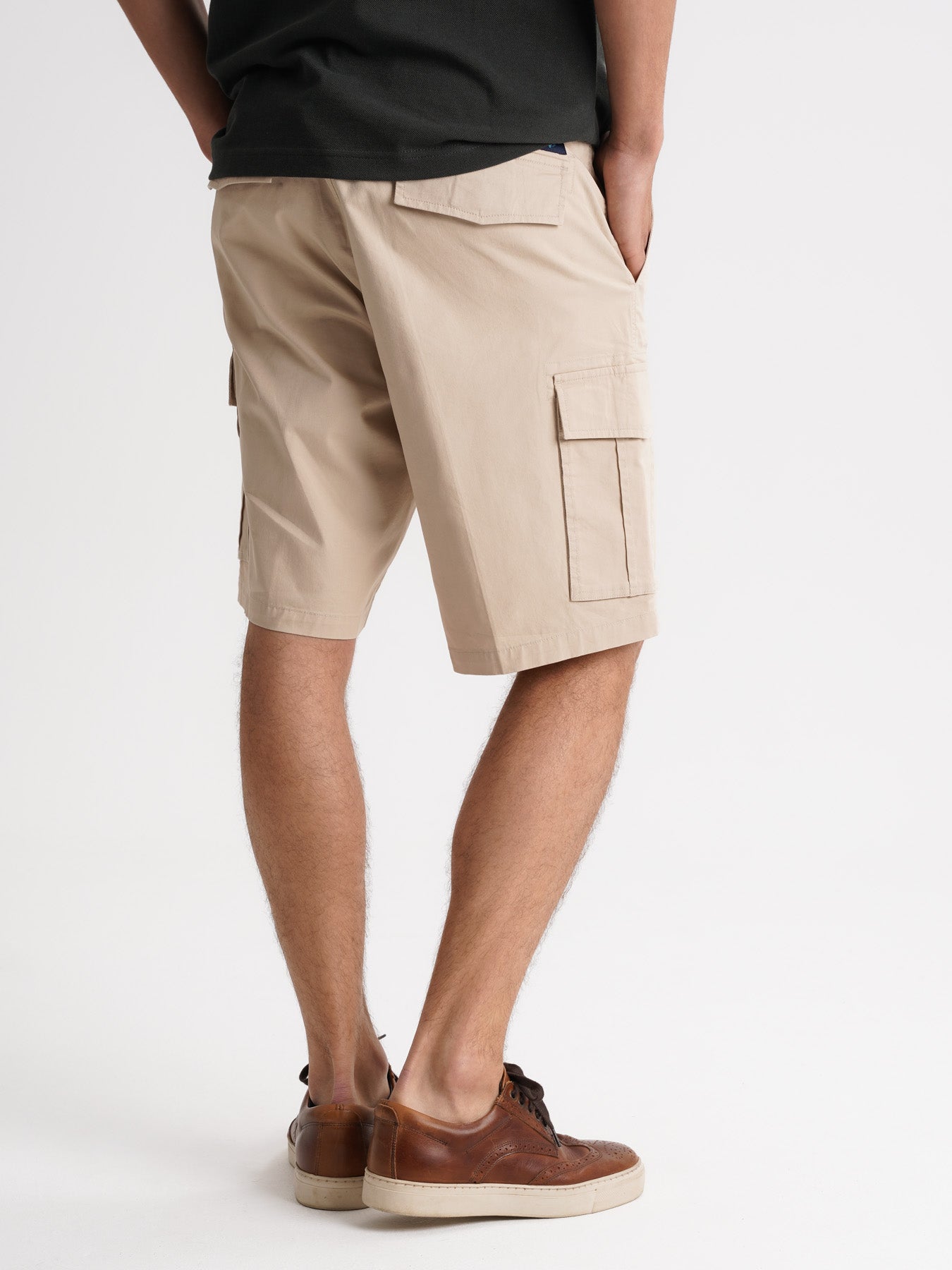 Calções Regular Fit Beges Mr. Blue