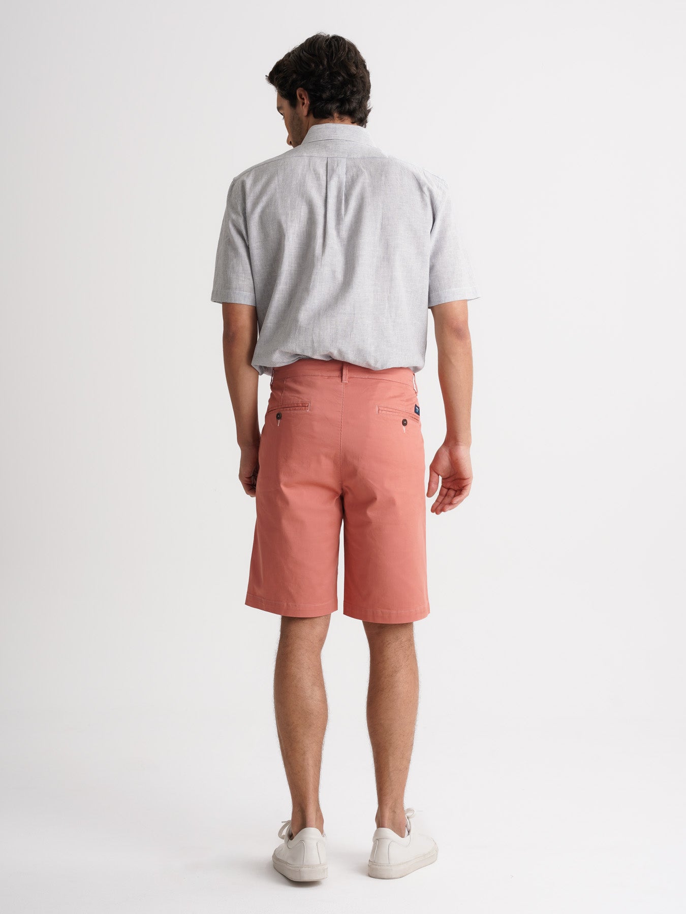 Calções Regular Fit Rosa Mr. Blue