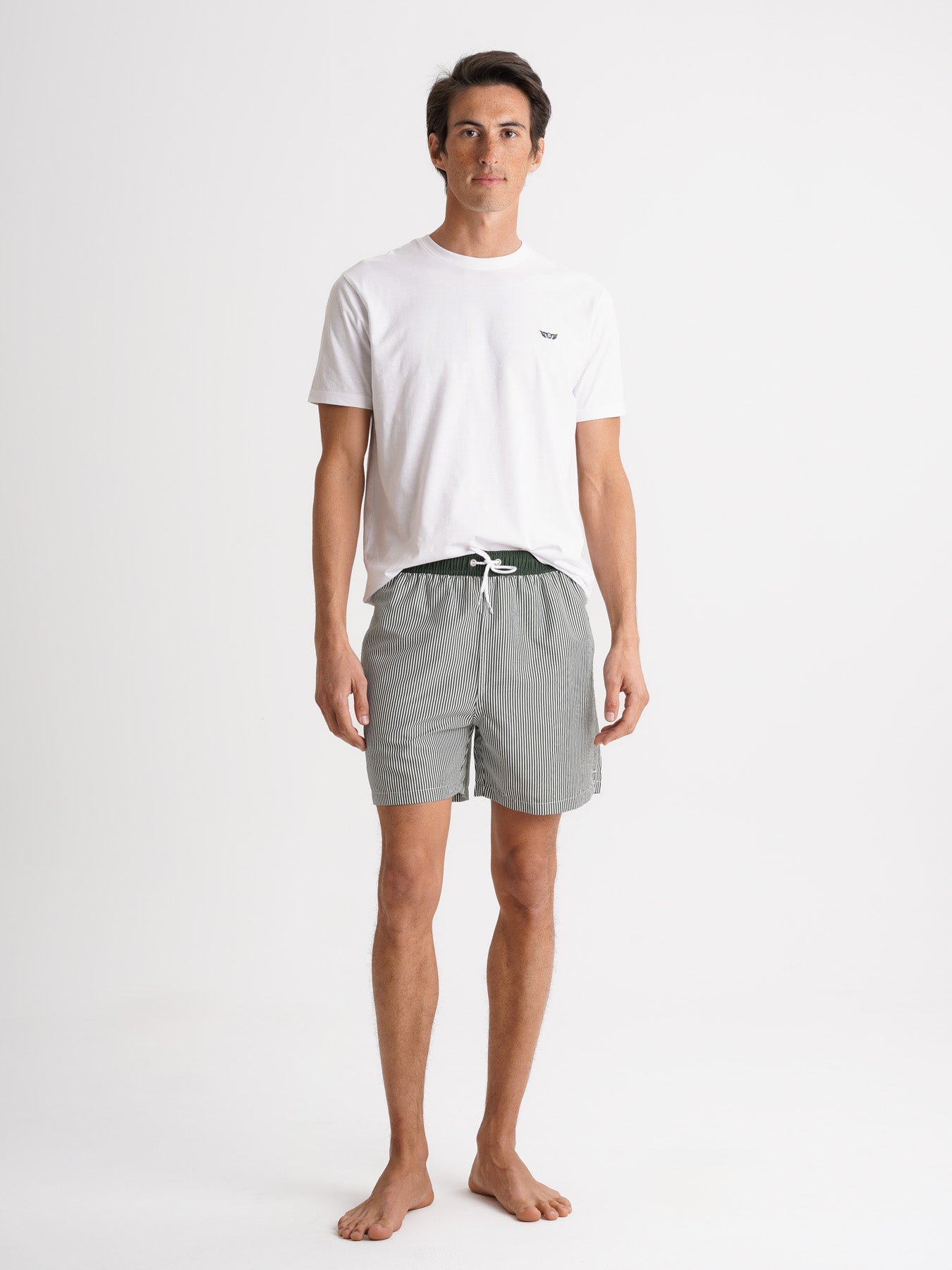 Fato de Banho Clássico Verde Mr. Blue