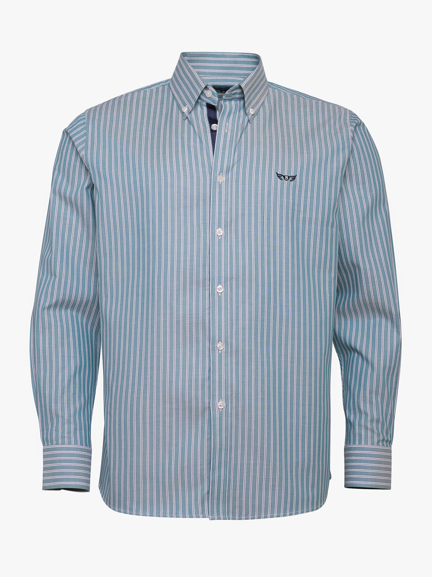 Camisa Regular Fit Oxford Azul Mr. Blue