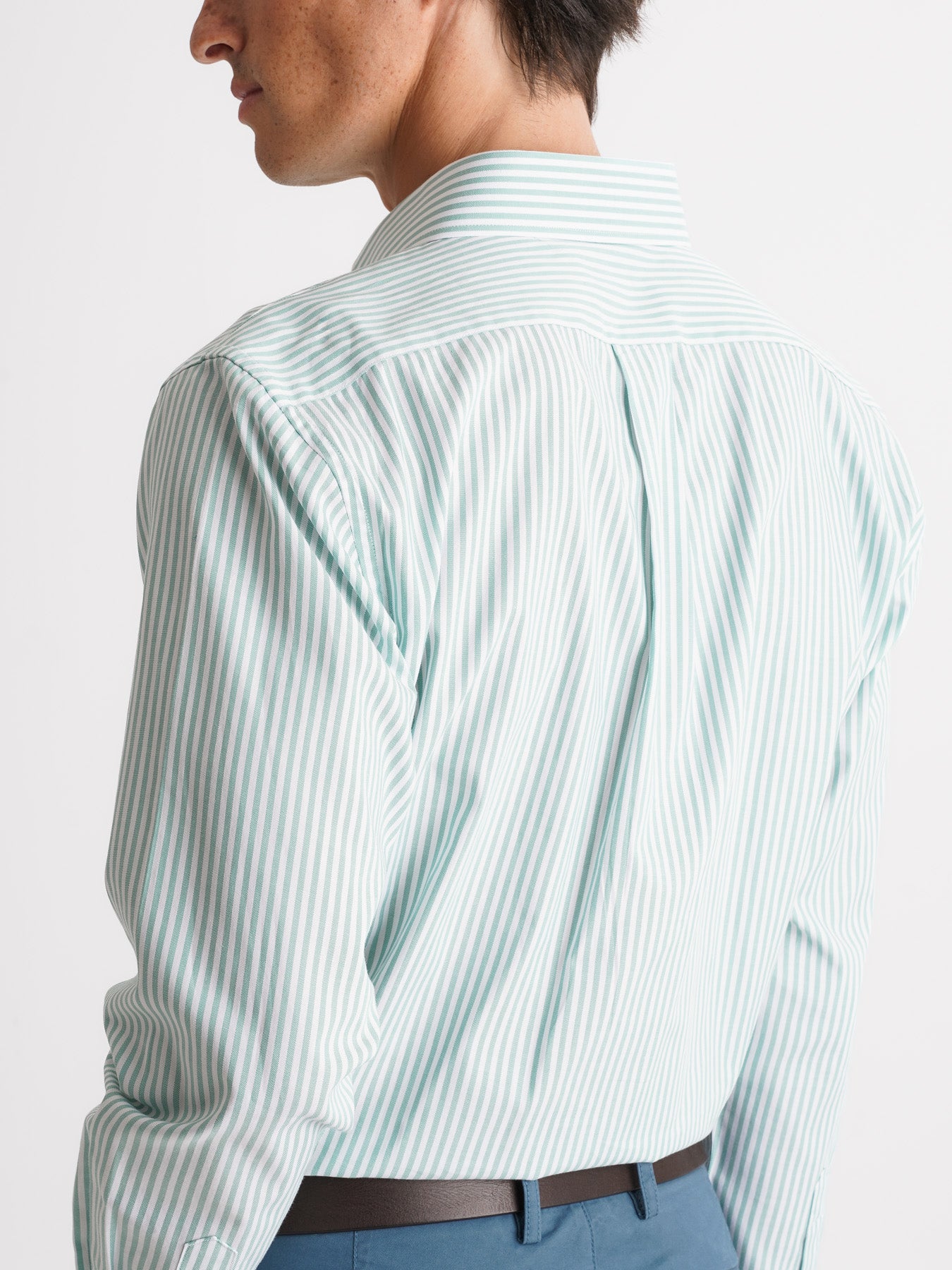 Camisa Regular Fit Oxford Verde Mr. Blue