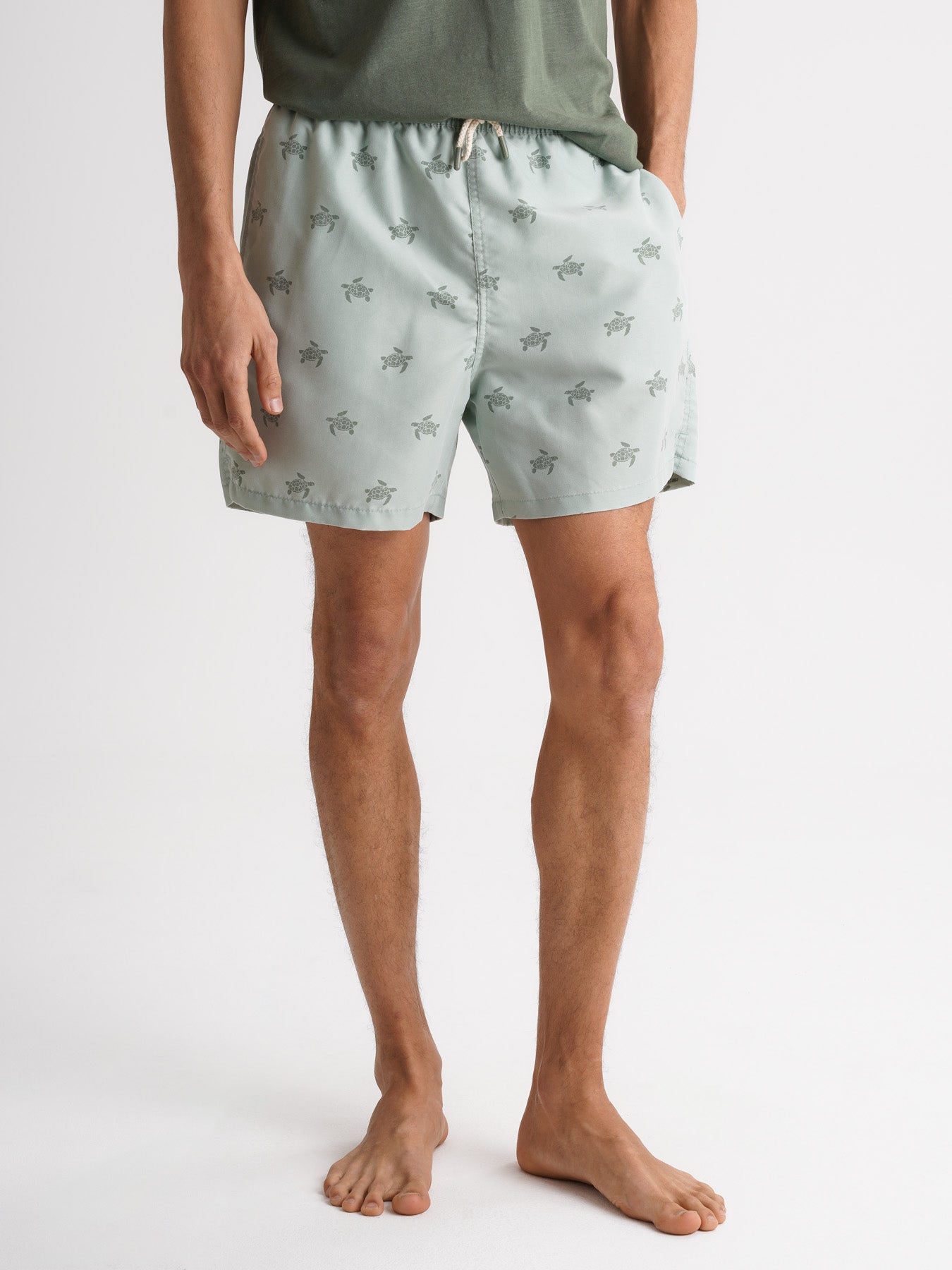 Fato de Banho Clássico Verde Mr. Blue