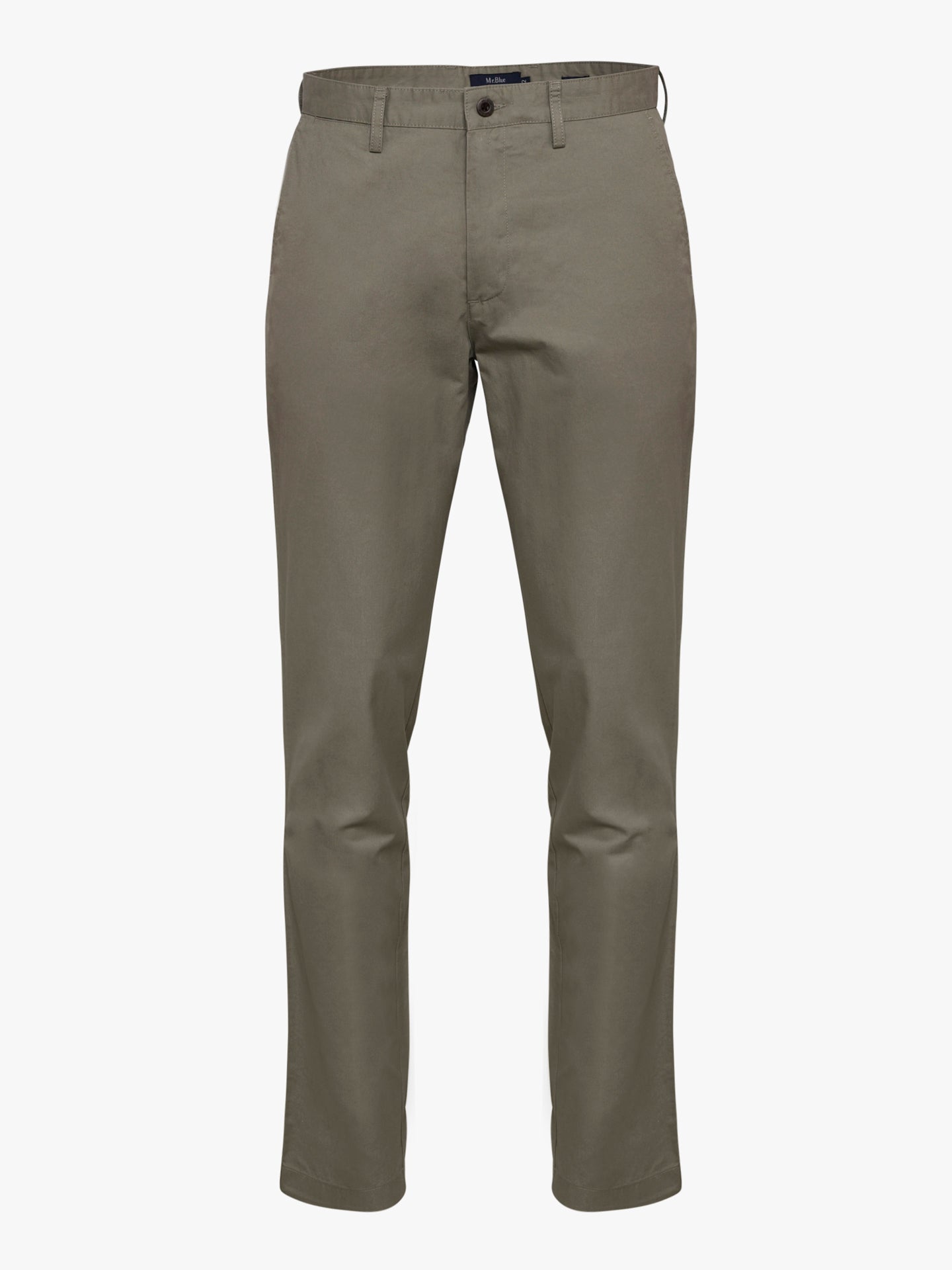 Calças Chinos Regular Fit Twill Verdes Mr. Blue