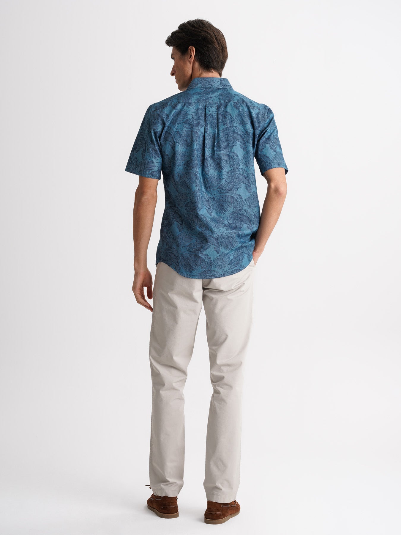 Camisa Regular Fit Azul Mr. Blue