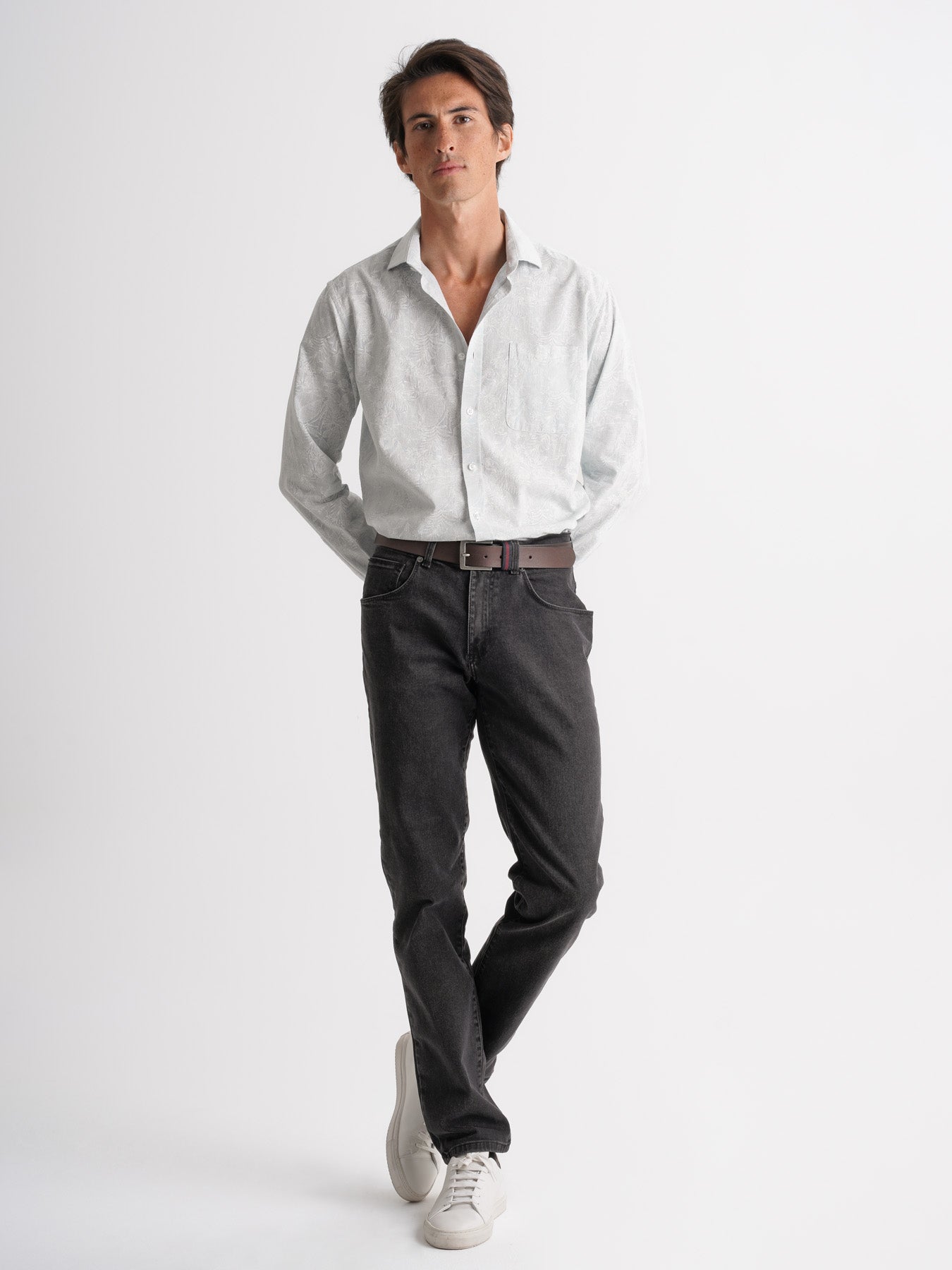 Calças Jeans Slim Fit Azuis Mr. Blue