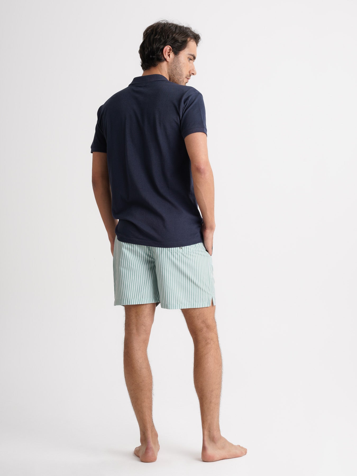 Fato de Banho Clássico Verde Mr. Blue