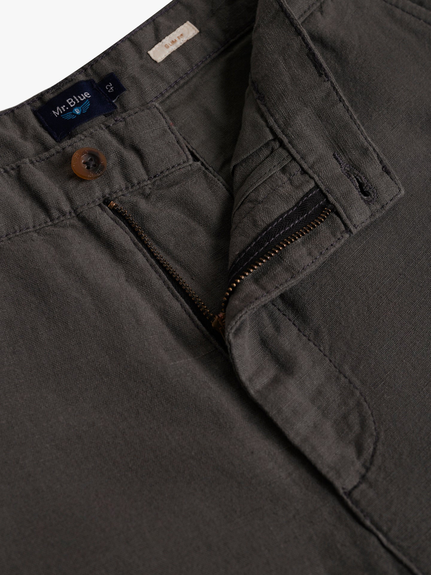 Calções Slim Fit Verdes Mr. Blue