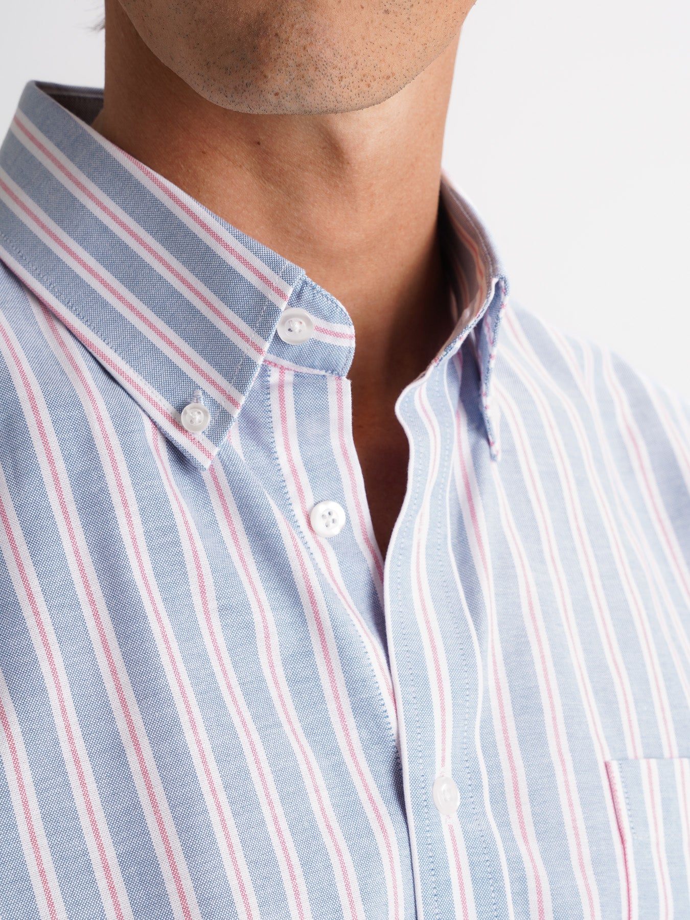 Camisa Regular Fit Oxford Azul Mr. Blue