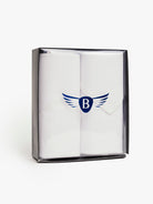 LENÇOS BRANCO REGULAR FIT MR. BLUE