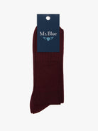 MEIAS BORDEAUX MR. BLUE