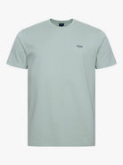 T-SHIRT ALGODÃO VERDE MANGA CURTA REGULAR FIT MR. BLUE