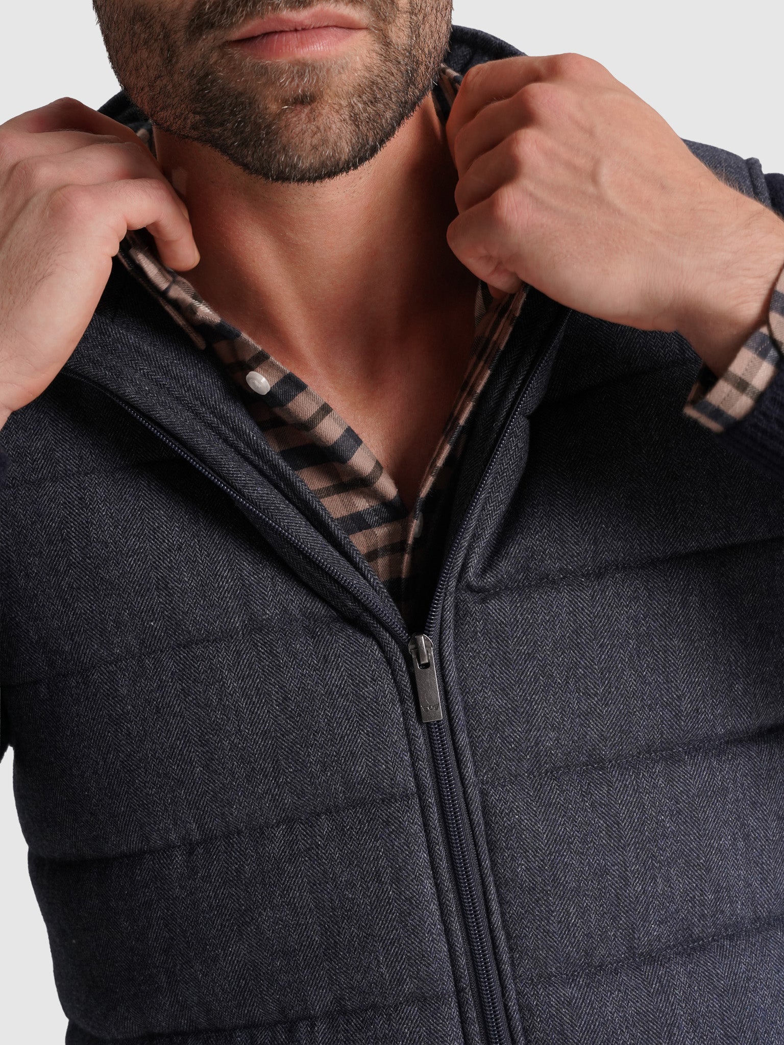 BLUSÃO AZUL REGULAR FIT MR. BLUE