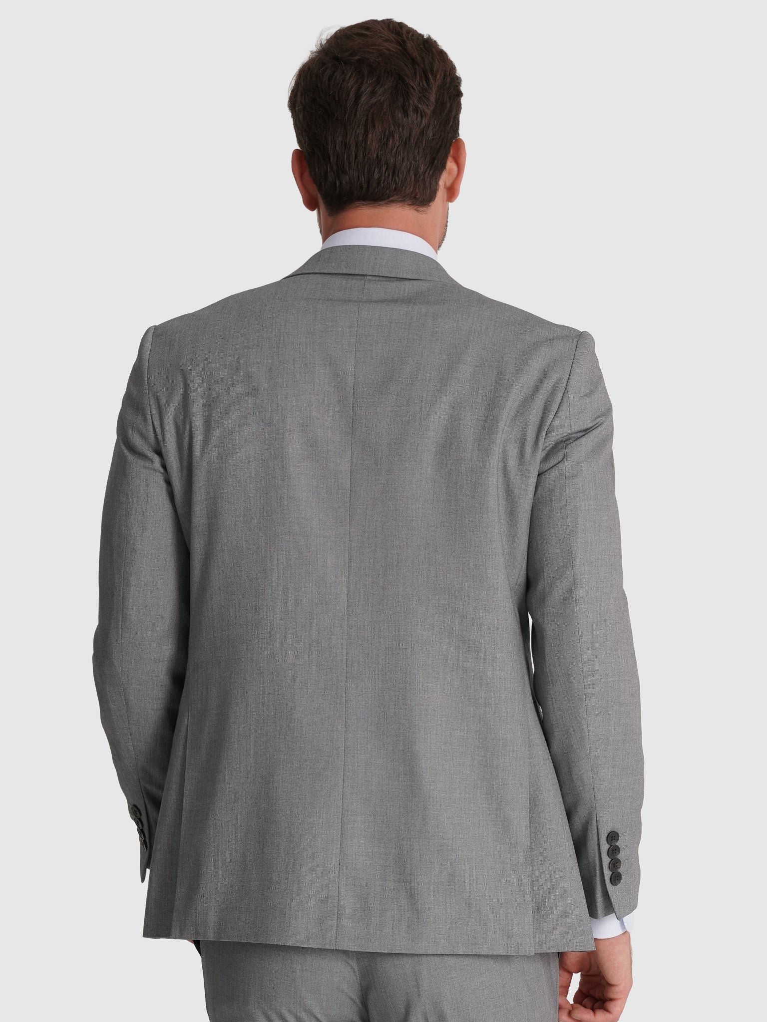 GRAY SUIT LONG SLEEVE REGULAR FIT MR. BLUE