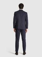 FATO AZUL MANGA COMPRIDA REGULAR FIT MR. BLUE