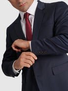 FATO AZUL MANGA COMPRIDA REGULAR FIT MR. BLUE