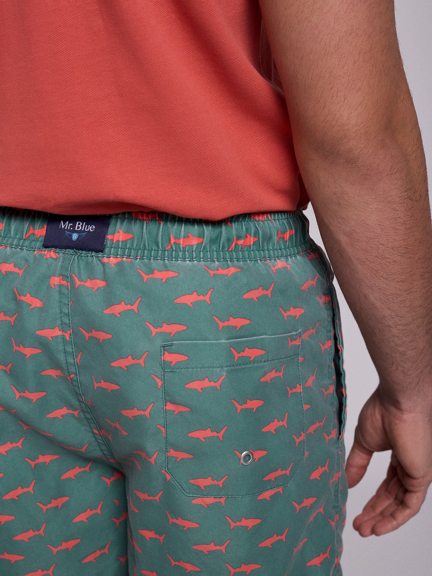 FATO BANHO VERDE REGULAR FIT MR. BLUE