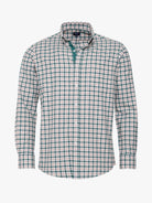 CAMISA ALGODÃO VERDE MANGA COMPRIDA REGULAR FIT MR. BLUE