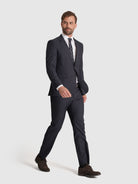 FATO AZUL MANGA COMPRIDA REGULAR FIT MR. BLUE