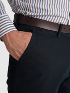 CALÇAS ALGODÃO AZUIS REGULAR FIT MR. BLUE