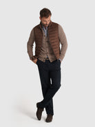 BLUSÃO CASTANHO REGULAR FIT MR. BLUE